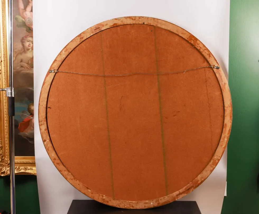 Frederick Rondel (American 1826-1892) A Large, Rare Painting of "Four Horses" - Image 4