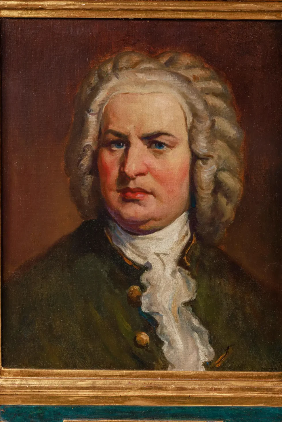 "The Three B's of Music" Beethoven, Bach, & Brahms, An Extremely Rare Painting - Image 11