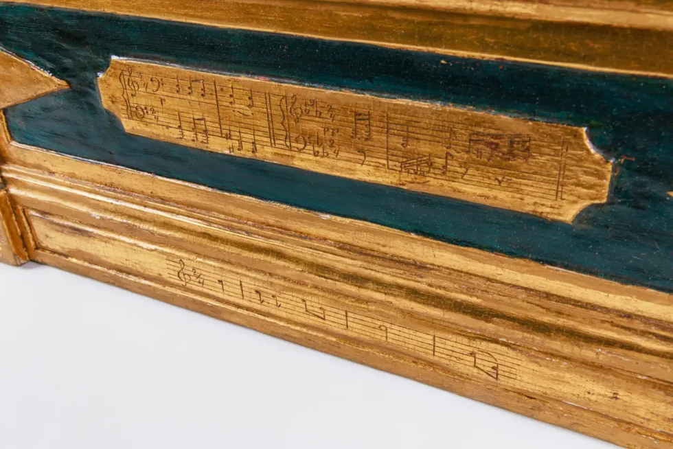 "The Three B's of Music" Beethoven, Bach, & Brahms, An Extremely Rare Painting - Image 7