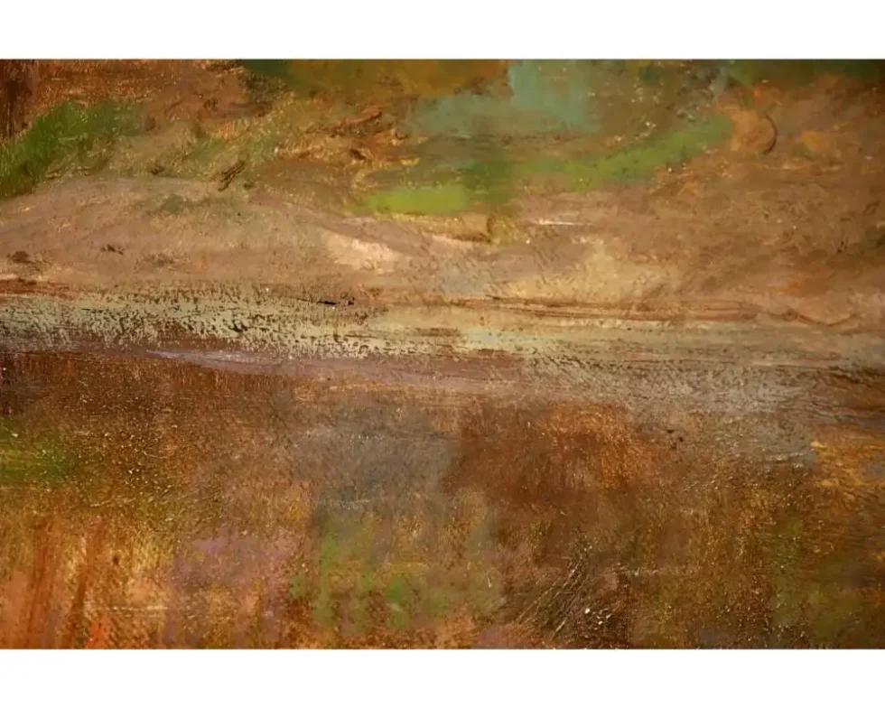 "The Kiosk of Trajan", A Rare Orientalist Landscape Painting - Image 6