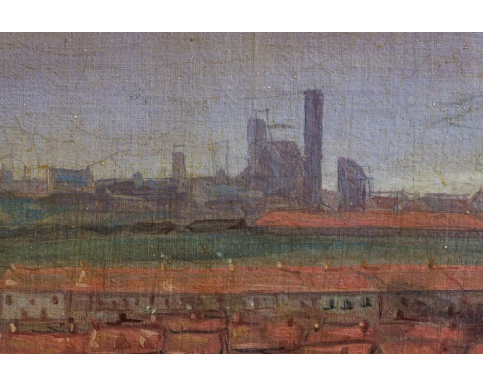 English School, A Rare Portrait of John Scott Russell and "The Great Eastern" 19th Century - Image 12