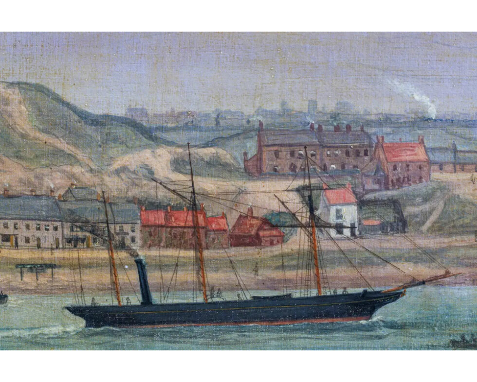 English School, A Rare Portrait of John Scott Russell and "The Great Eastern" 19th Century - Image 16