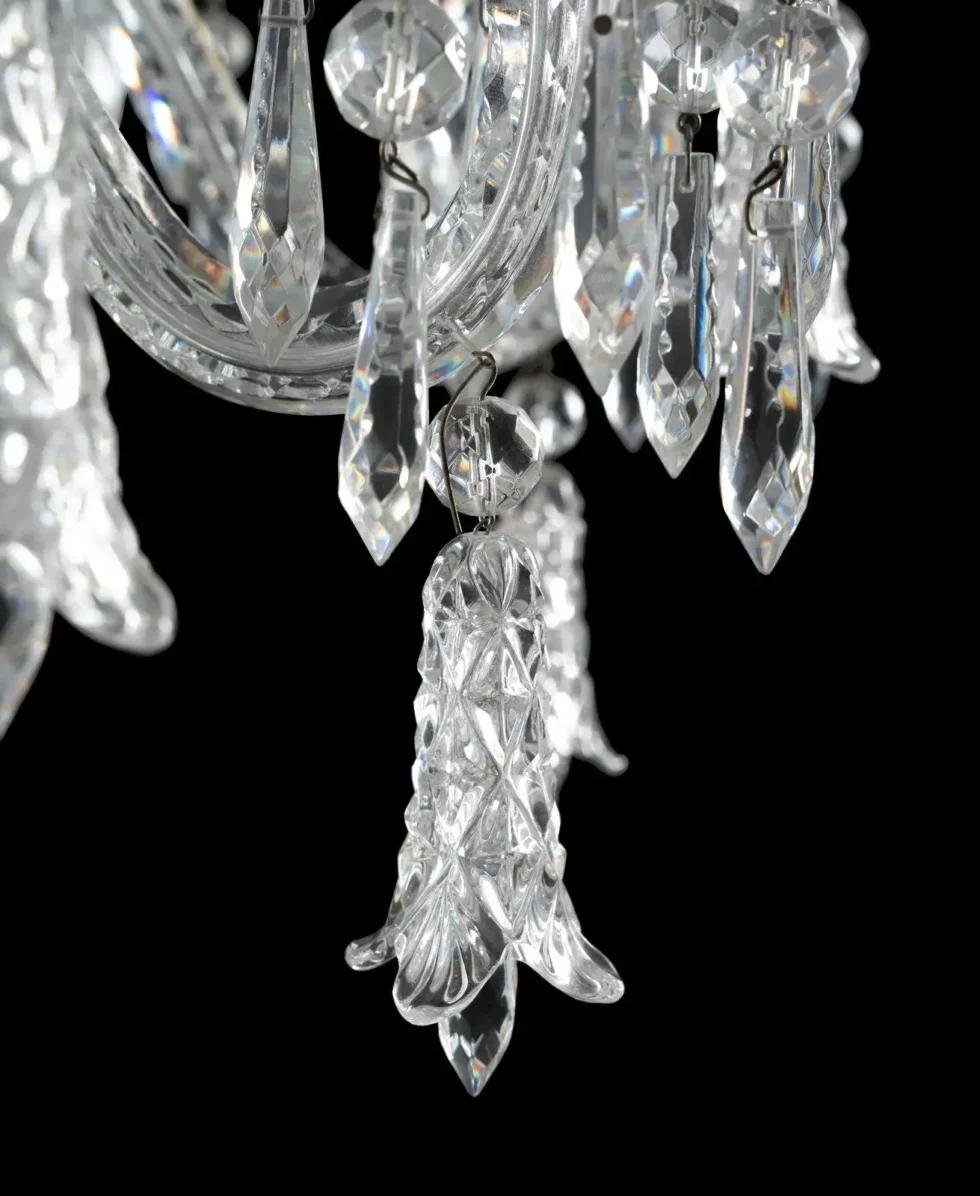 Cristalleries De Baccarat, a Large Pair of French Cut-Crystal Tsarine Torcheres - Image 6