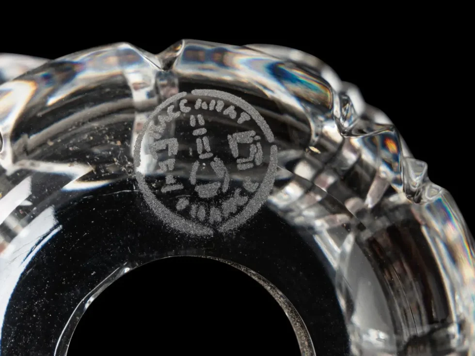 Cristalleries De Baccarat, a Large Pair of French Cut-Crystal Tsarine Torcheres - Image 9