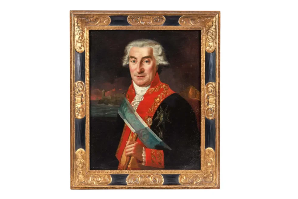 Spanish School (18th Century), A Rare Portrait of Juan Procopio de Bassecourt C. 1780