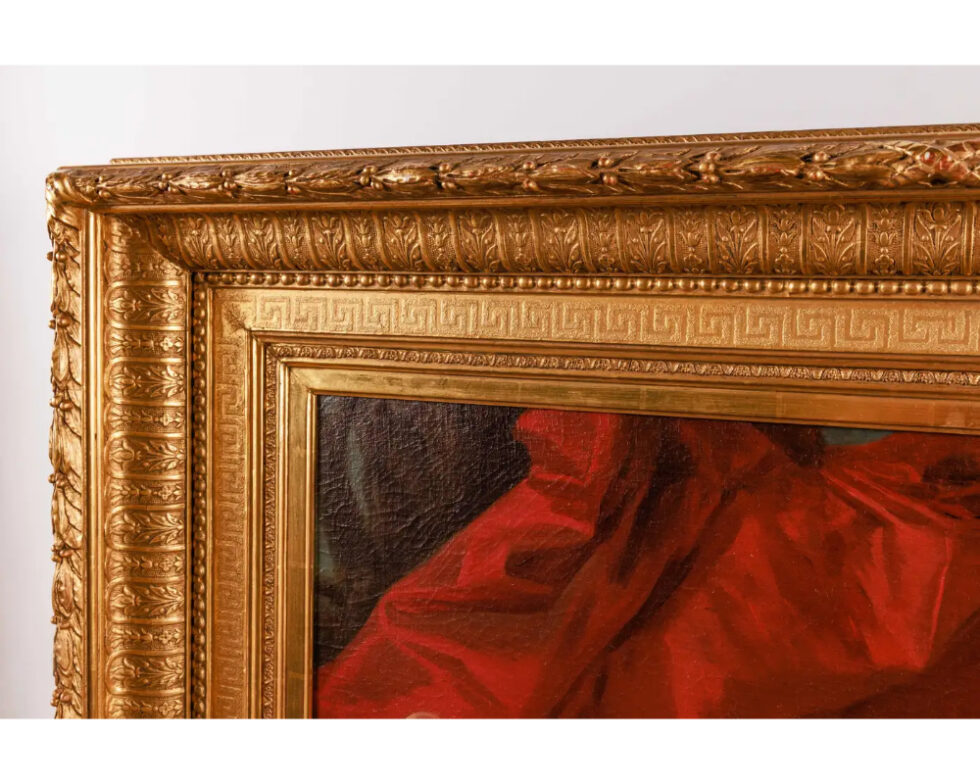 Circle of Jean Honore Fragonard (1732–1806) A Painting of Three Putti and Fire C. 1795 - Image 7