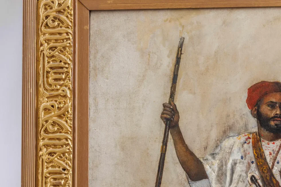 Edwin Lord Weeks (American, 1849-1903) "A Cup Of Coffee" An Orientalist Painting - Image 6