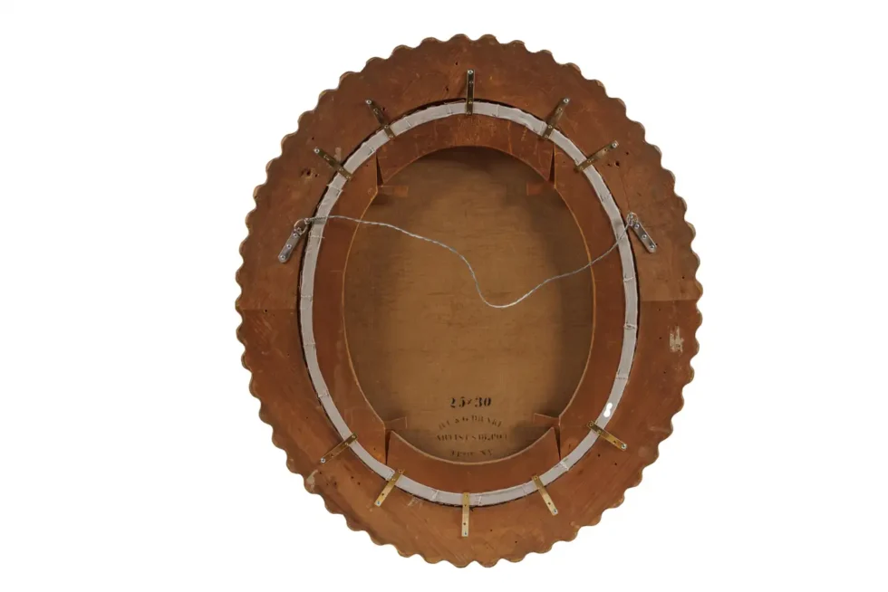 Severin Roesen (German/American, 1815-1882) Fruit Still Life with Wine Glass - Image 4