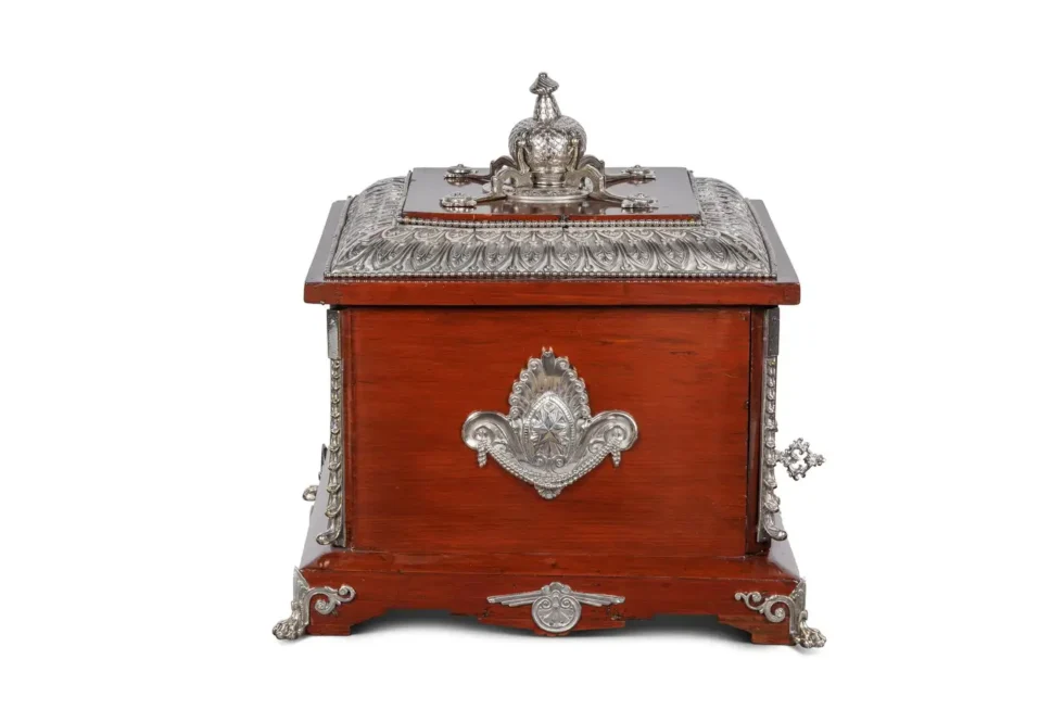 A Rare French Cigar Humidor by Charles Guillame Diehl and Jean Brandley - Image 3