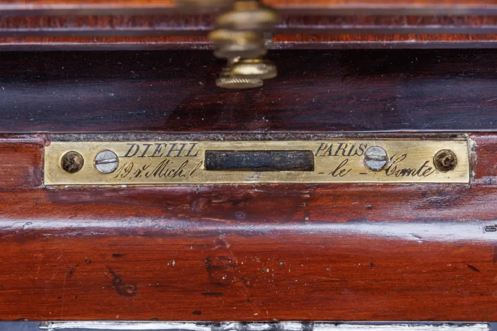 A Rare French Cigar Humidor by Charles Guillame Diehl and Jean Brandley - Image 9