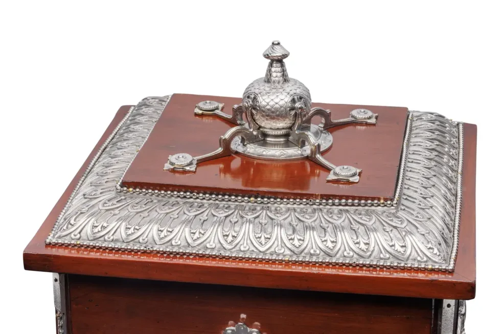 A Rare French Cigar Humidor by Charles Guillame Diehl and Jean Brandley - Image 10