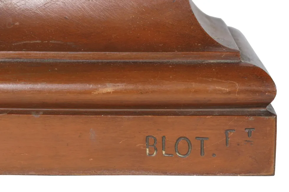 A Monumental, Richly Patinated Bronze Bust of Beethoven by G. Leroux - Image 11