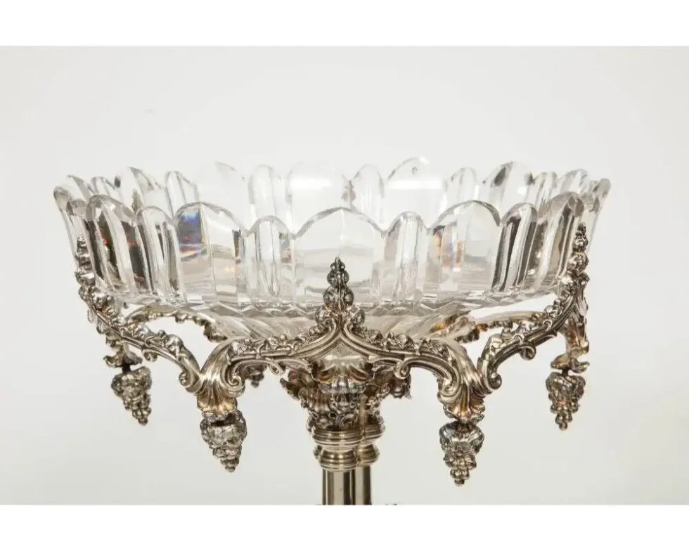 A Rare 1859 Elkington Silvered Bronze Victorian "Trophy" Centerpiece - Image 8