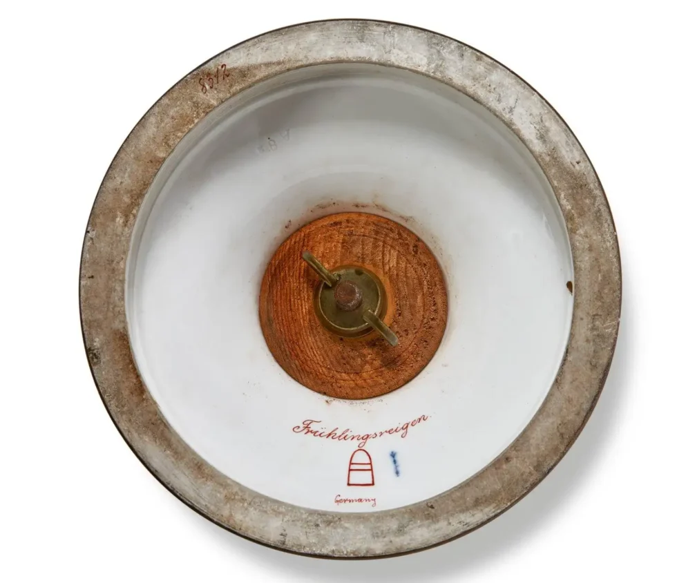 An Exceptional Berlin KPM Iridescent Jeweled Porcelain Vase "The Spring Dance" - Image 6