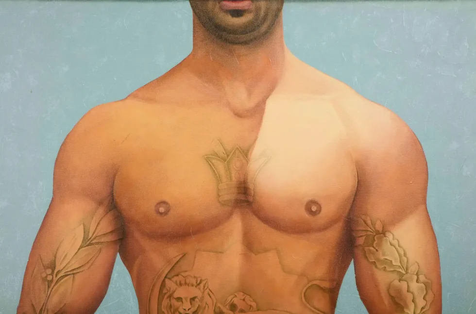 Morteza Pourhosseini "The Circus 15" Oil and Acrylic on Canvas - Image 14