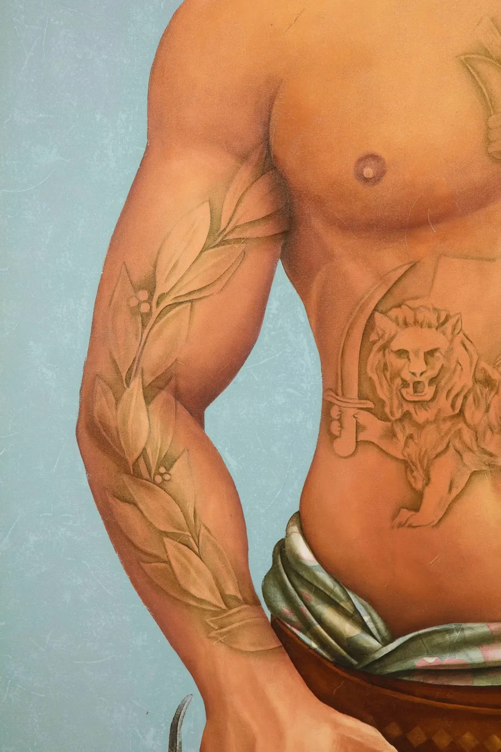 Morteza Pourhosseini "The Circus 15" Oil and Acrylic on Canvas - Image 12