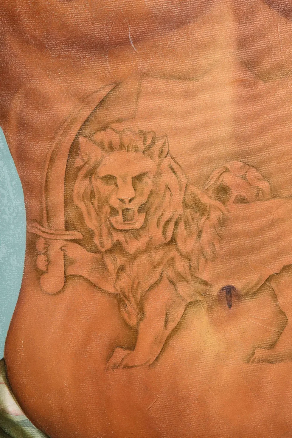 Morteza Pourhosseini "The Circus 15" Oil and Acrylic on Canvas - Image 7