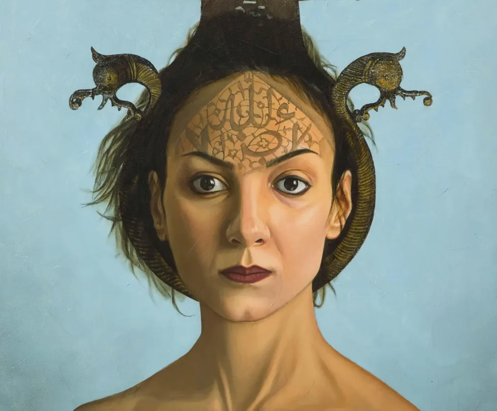 Morteza Pourhosseini "The Circus 1" Oil and Acrylic on Canvas 2013 - Image 10