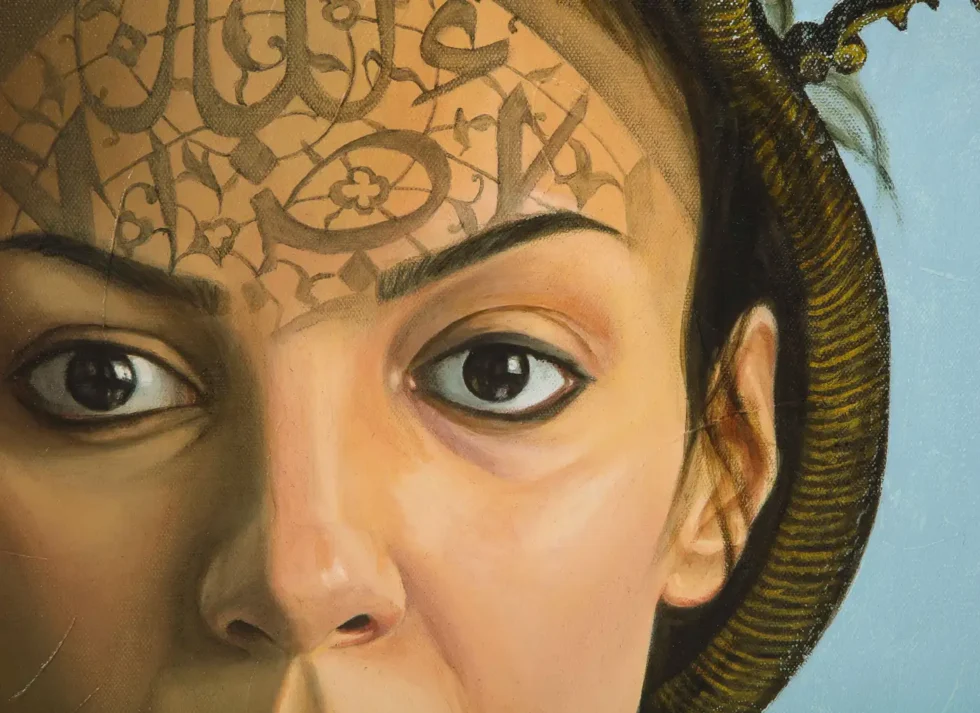 Morteza Pourhosseini "The Circus 1" Oil and Acrylic on Canvas 2013 - Image 5