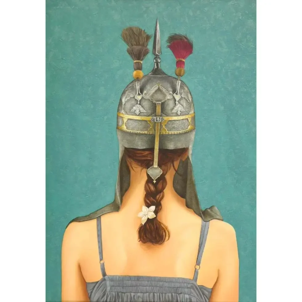 Morteza Pourhosseini "The Circus 5" Oil and Acrylic on Canvas 2013 - Image 12