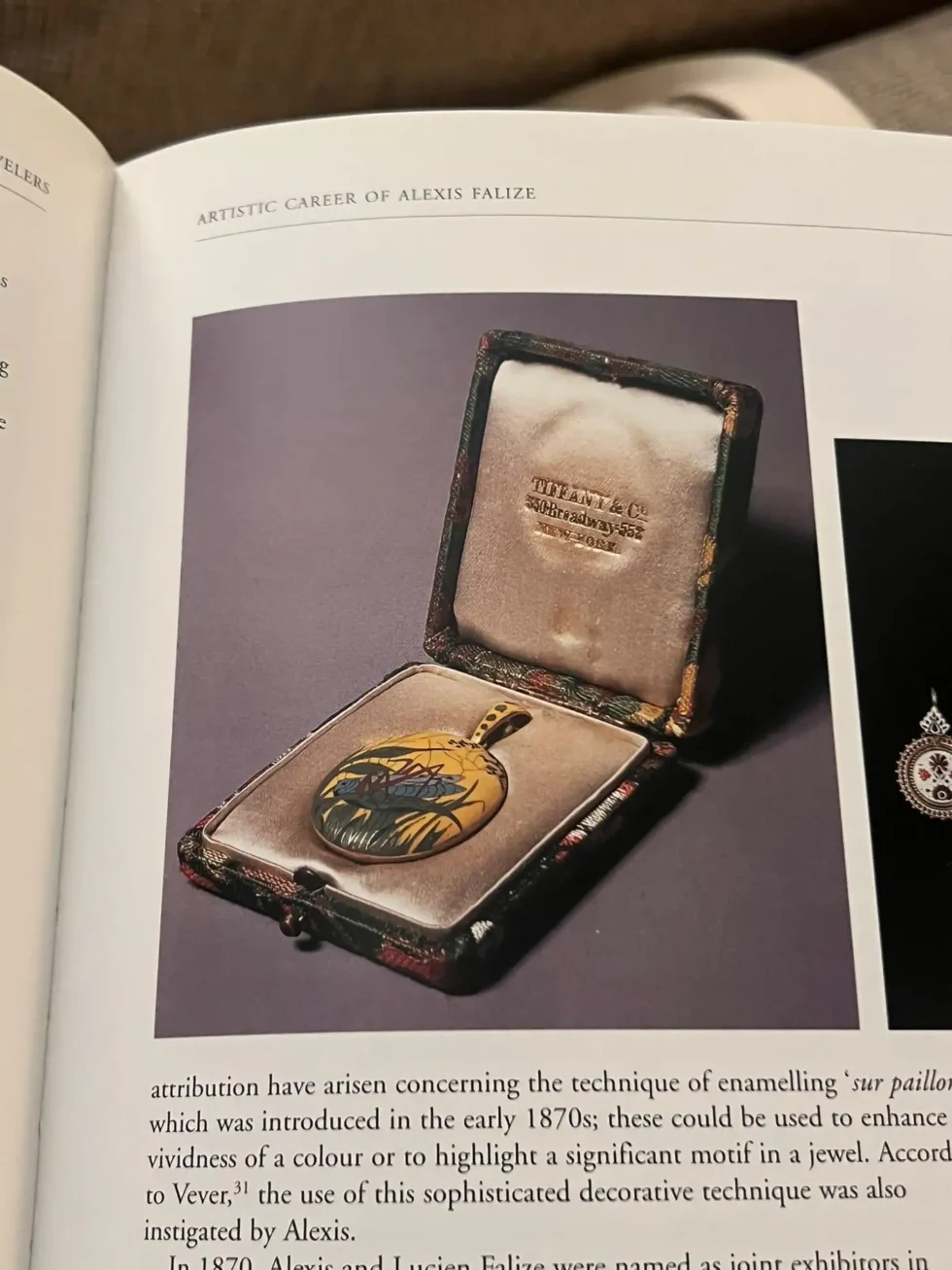 A Rare Alexis Falize Antique Gold and Cloisonné Enamel Locket, Circa 1867 - Image 12