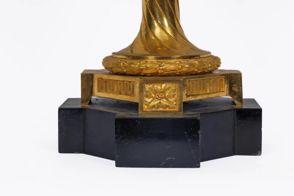 A Magnificent Pair of French Louis XVI Style Ormolu Vases - Image 12