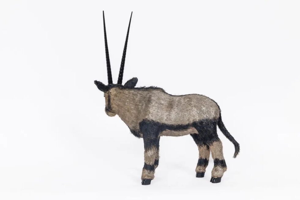 Desert Majesty: A Majestic Buccellati Sterling Silver Arabian Oryx - Image 6