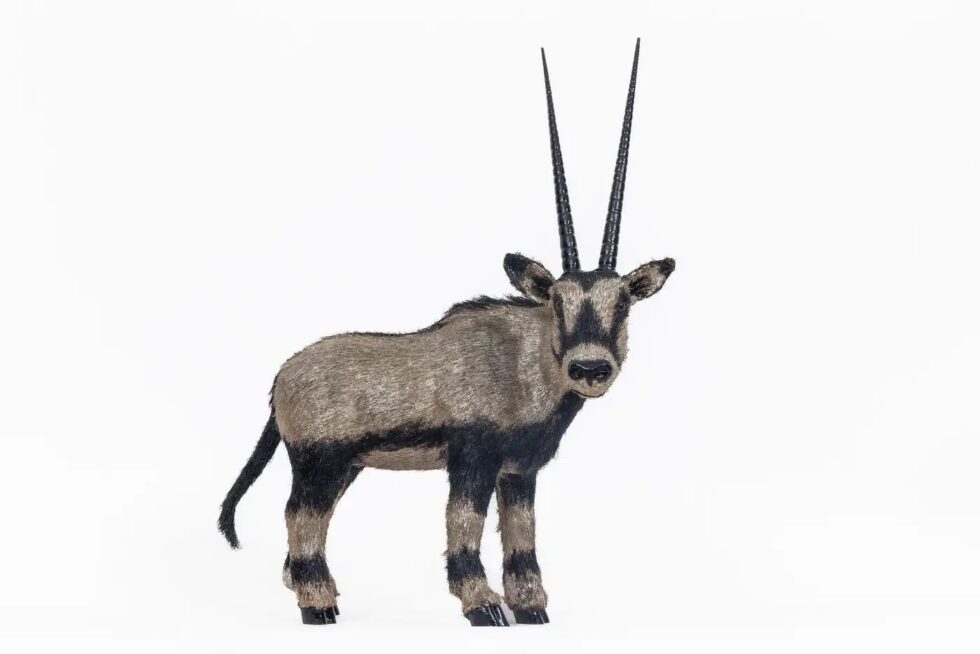 Desert Majesty: A Majestic Buccellati Sterling Silver Arabian Oryx - Image 11