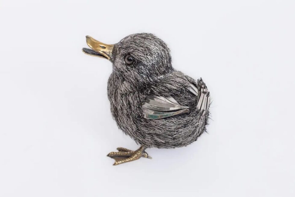 A Whimsical Family of Three Buccellati Sterling Silver Ducks - Image 4