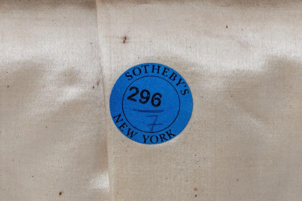 Exquisite Japanese Cloisonné Red Enamel Six-Piece Dressing Table Set, Ando Jubei - Image 5