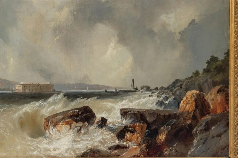 Alfred Copestick, Fort Hamilton from the Narrows, New York, 1857 - Image 5