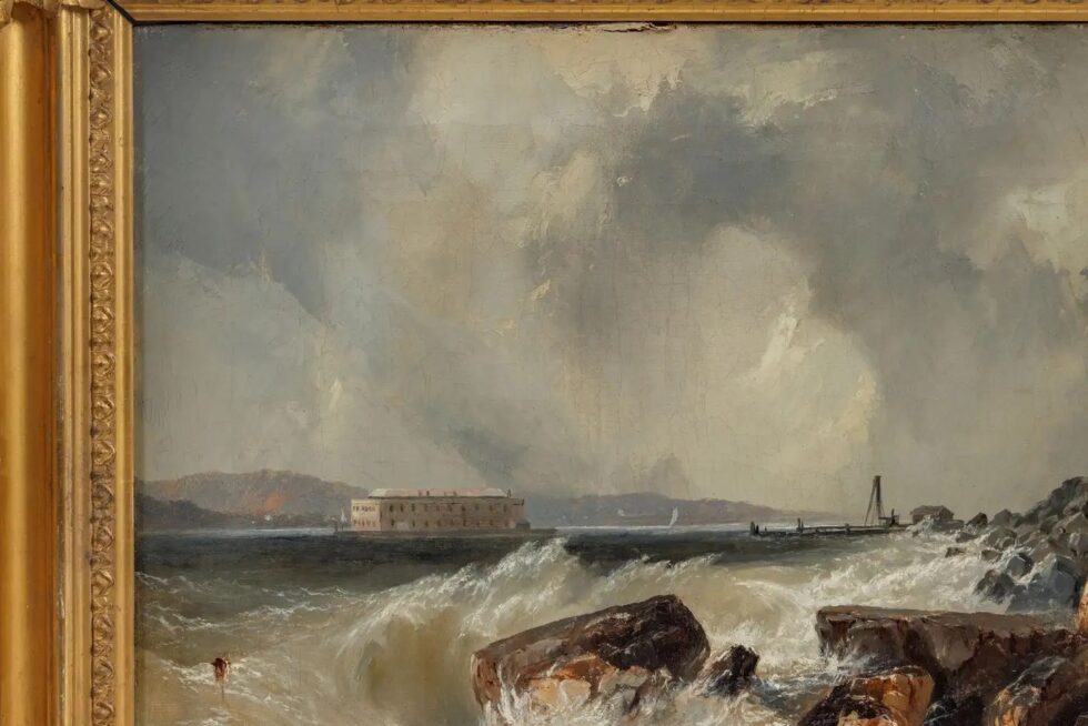 Alfred Copestick, Fort Hamilton from the Narrows, New York, 1857 - Image 6