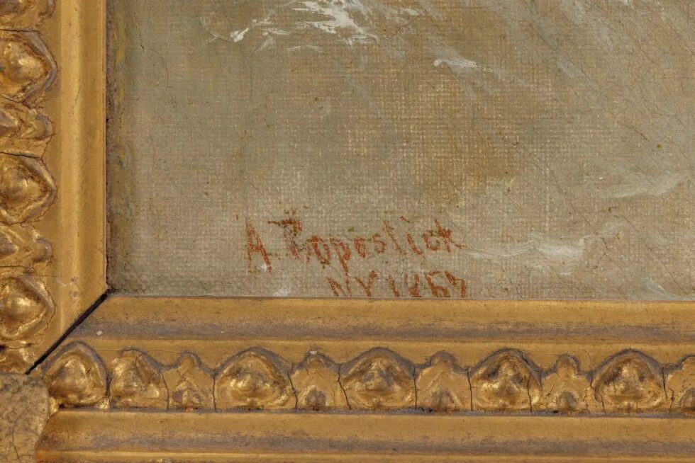 Alfred Copestick, Fort Hamilton from the Narrows, New York, 1857 - Image 7