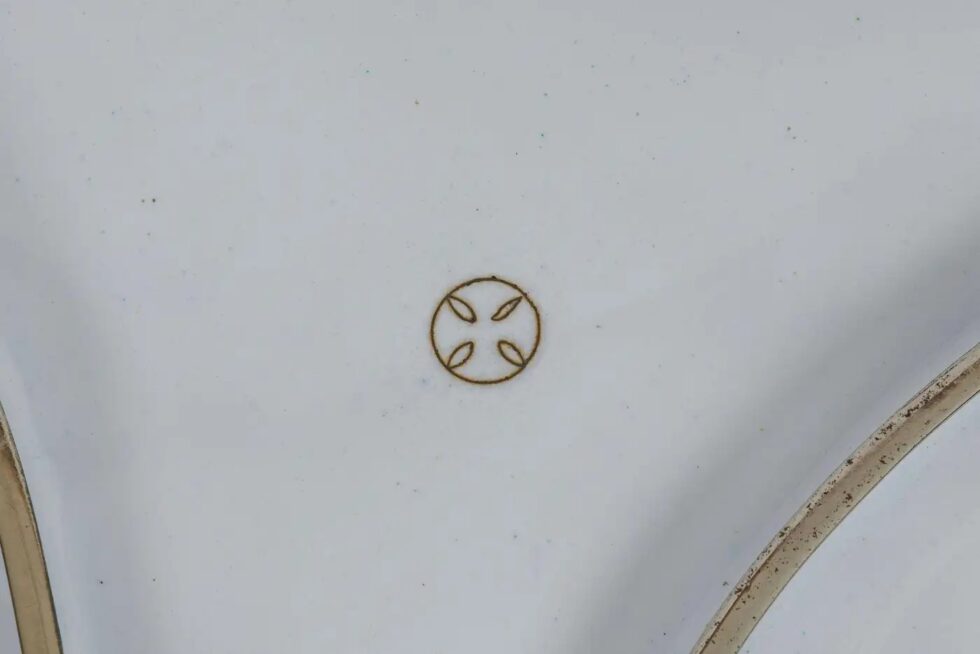 Rare Set of Seven Japanese Cloisonné Enamel Sashimi Plates In Box, Ando Jubei - Image 7