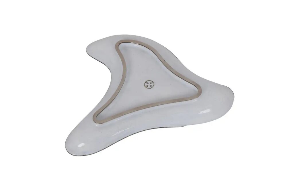 Rare Set of Seven Japanese Cloisonné Enamel Sashimi Plates In Box, Ando Jubei - Image 9