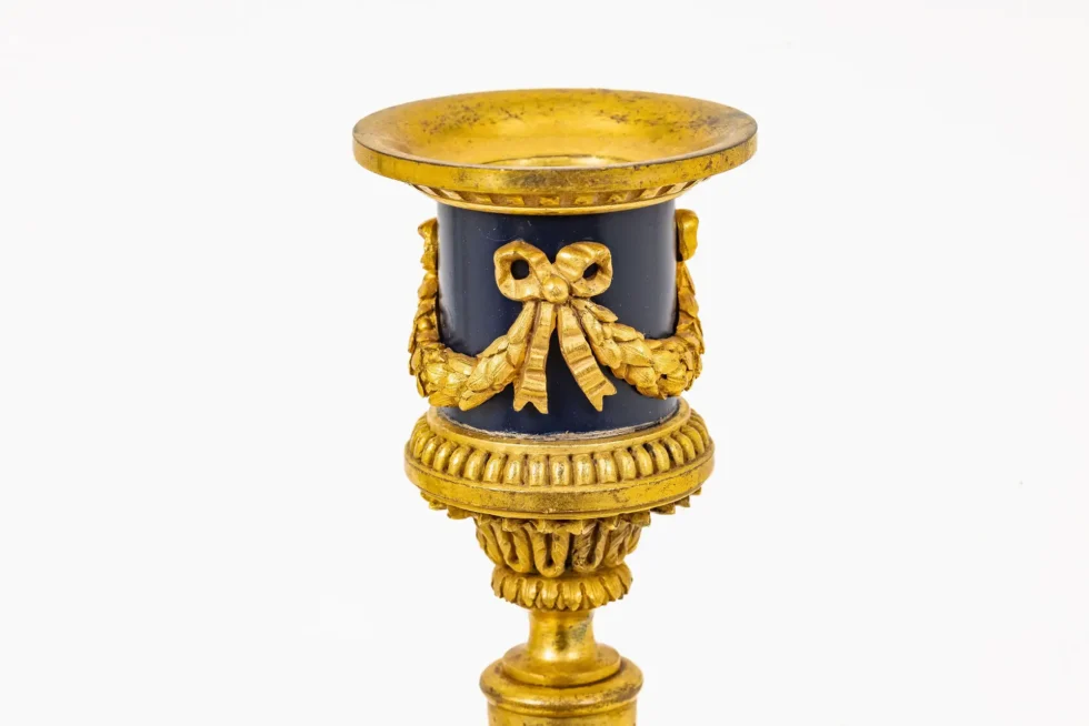 Exceptional Pair of French Ormolu Candlesticks by Millet, After Martincourt - Image 16