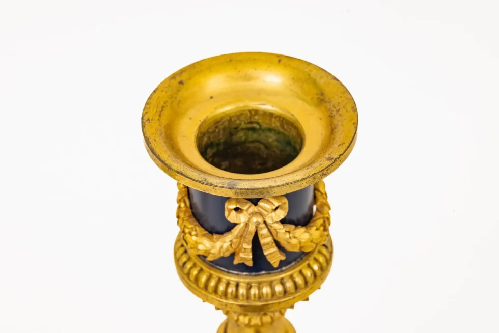 Exceptional Pair of French Ormolu Candlesticks by Millet, After Martincourt - Image 17