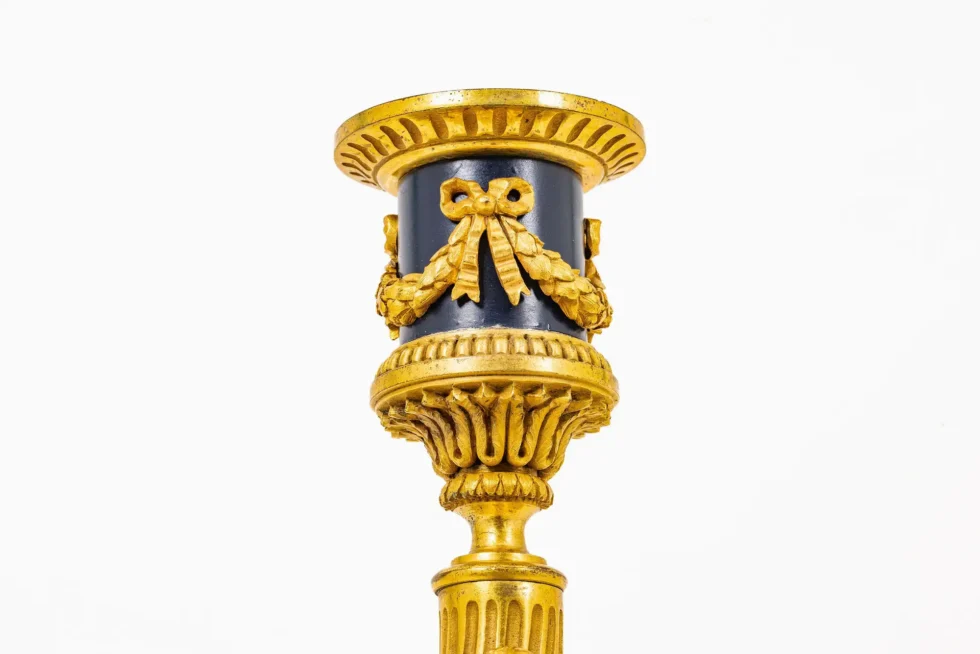 Exceptional Pair of French Ormolu Candlesticks by Millet, After Martincourt - Image 18