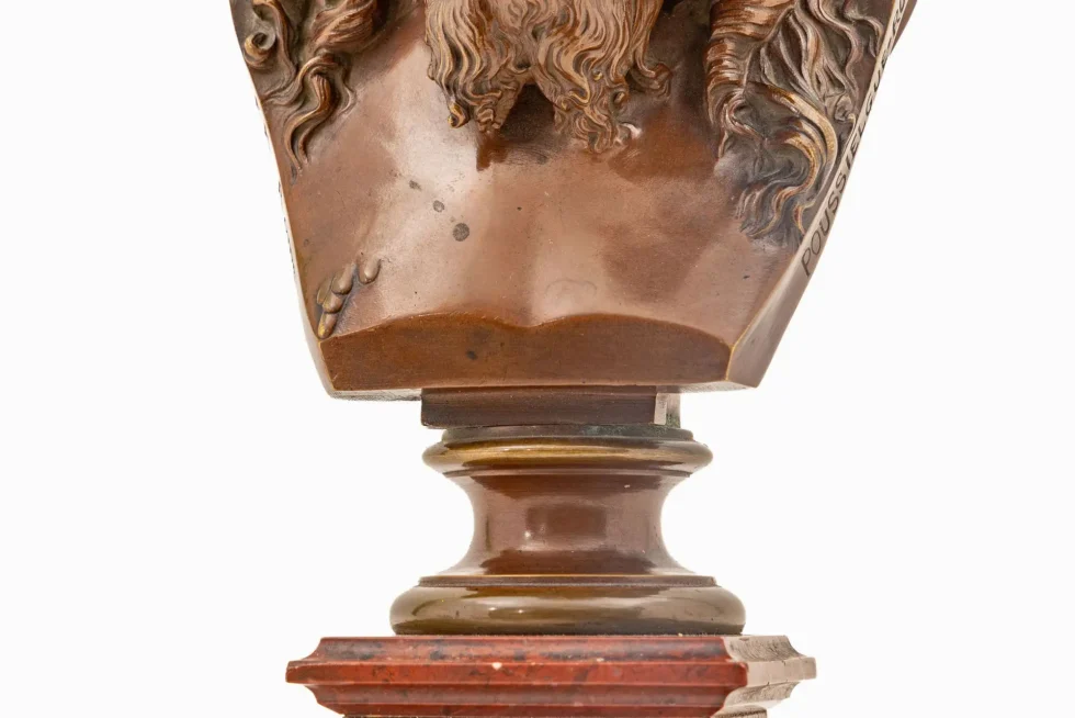 Exceptional French Bronze Bust of Christ by Auguste Clésinger Poussielgue Rusand - Image 17