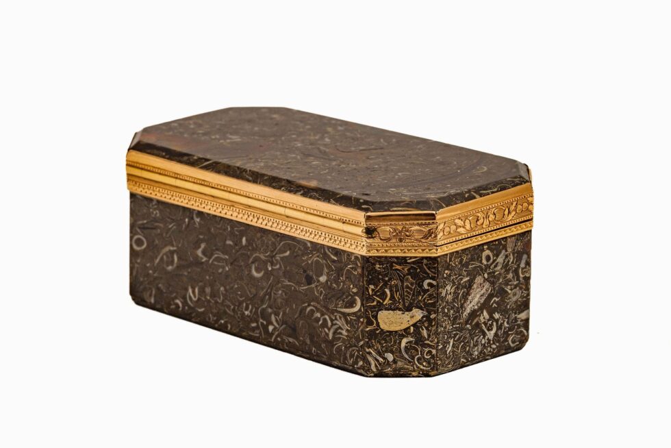Exceptional French 18K Gold-Mounted Opal Matrix Snuff Box, circa 1800 - Image 6