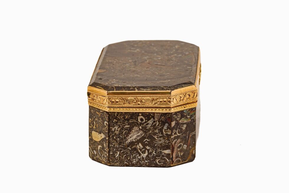 Exceptional French 18K Gold-Mounted Opal Matrix Snuff Box, circa 1800 - Image 7